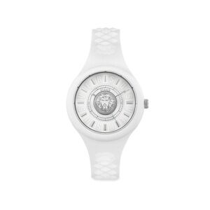Versace Versus Fire Island White Silver Lion Head Watch NTW